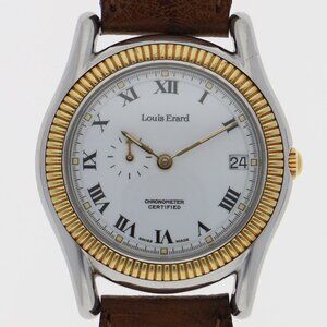 Louis Erard Watches 820900 YG/Stainless Steel Mechanical Automatic